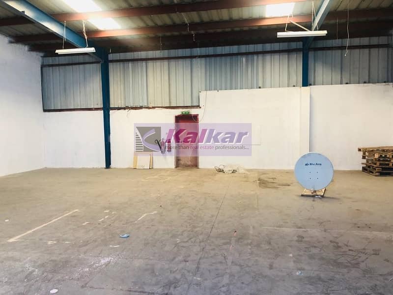 ! INCLUDING TAX 95000/- ! 2500 SQFT WAREHOUSE FOR RENT IN AL QUOZ