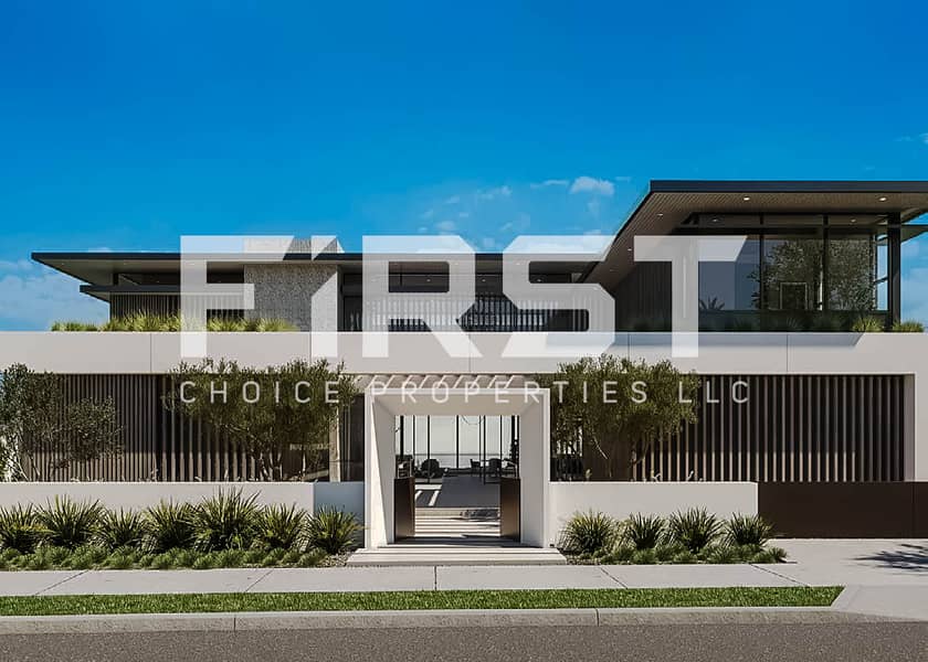 10 Prestige villa with minimalist architectural elements and large windows for natural light in Wadeem, Abu Dhabi. jpg