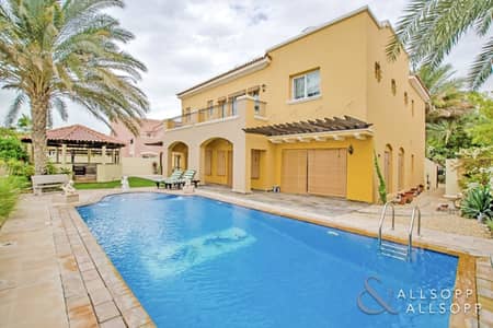 فیلا 6 غرف نوم للبيع في المرابع العربية، دبي - Heavily Upgraded | Golf Course View | Type 13 فیلا 6 غرف نوم للبيع في المرابع العربية، دبي - Heavily Upgraded | Golf Course View | Type 13