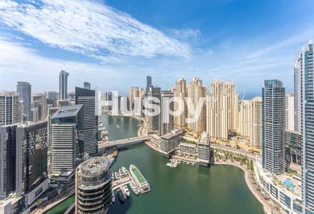 Studio for Sale in Dubai Marina, Dubai - Exclusive | High Floor | Full Marina View Studio for Sale in Dubai Marina, Dubai - Exclusive | High Floor | Full Marina View