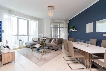 2 habitaciones Apartamento para en Alquiler en Dubai Marina, Dubai - Apartamento en Dubai Marina，The Torch, 2 dormitorios, 125000 AED - 15640826