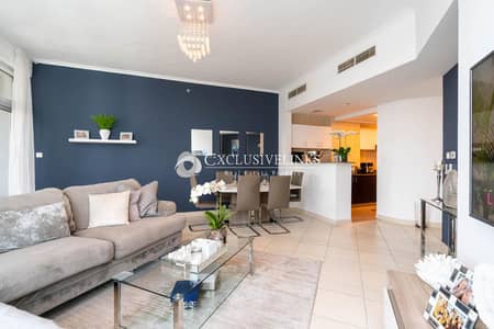 2 Bedroom Apartment for Rent in Dubai Marina, Dubai - 12 Cheques | High Floor | Vacant