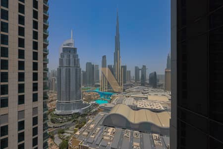 2 Bedroom Flat for Rent in Downtown Dubai, Dubai - Burj and Fountain View I Exclusive I Tower 3