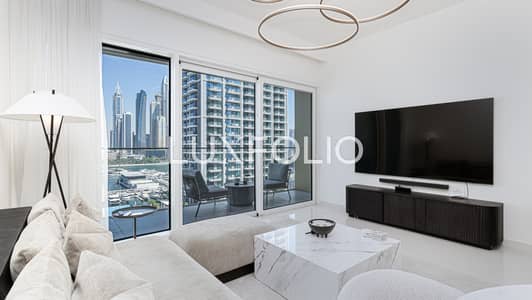 1 Bedroom Flat for Sale in Dubai Harbour, Dubai - Marina Views | Unique Layout | Largest Balcony