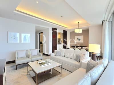 3 Bedroom Apartment for Rent in Downtown Dubai, Dubai - Luxury 3BR | Full Burj Khalifa View | High Floor