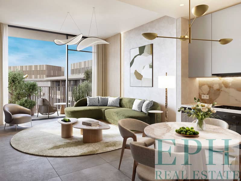 4 1BR - Kitchen and Living. jpg