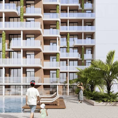 2 Bedroom Flat for Sale in Jumeirah Village Circle (JVC), Dubai - YARD_facade-2. webp 2 Bedroom Flat for Sale in Jumeirah Village Circle (JVC), Dubai - YARD_facade-2. webp
