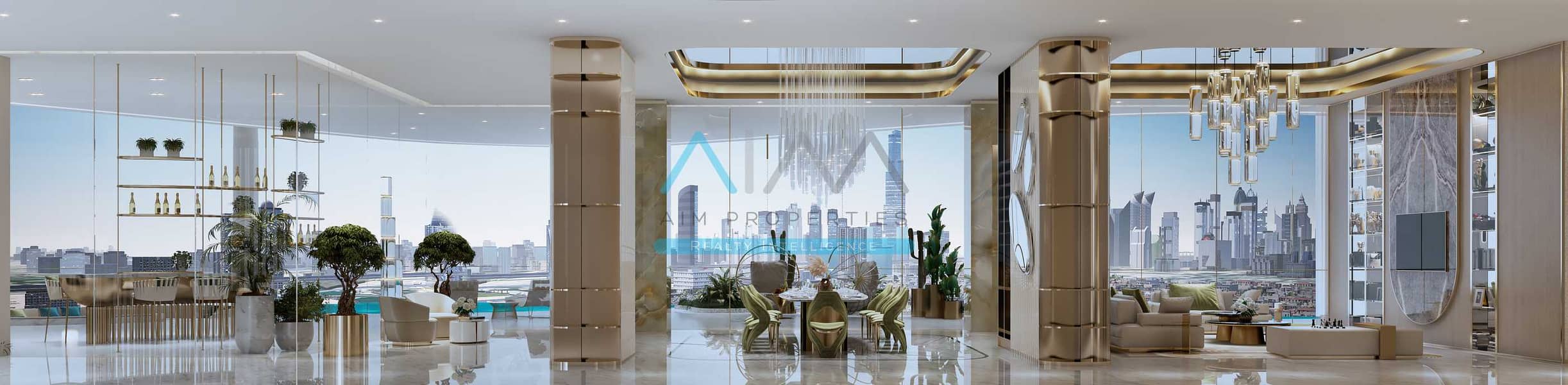 9 Couture 4 Bedroom l Living & Dining l Balcony l 09. jpg