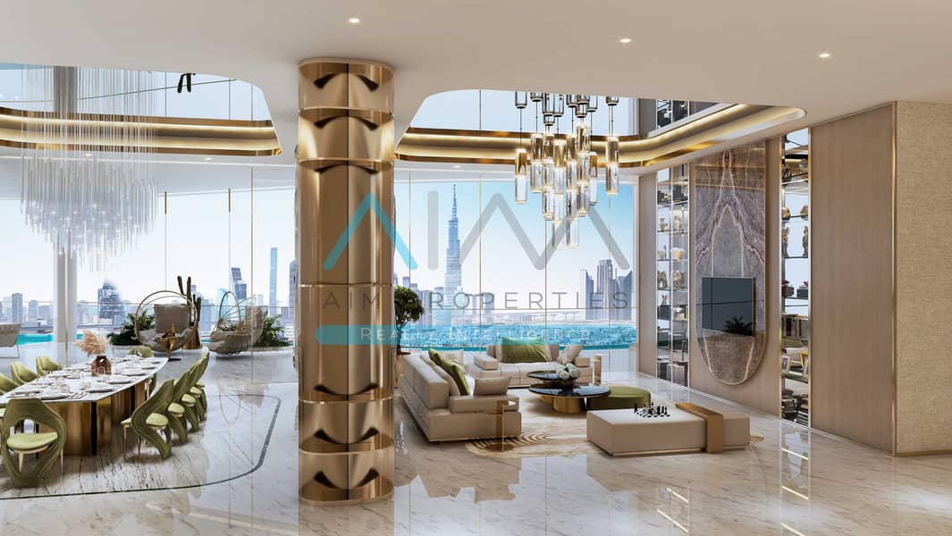 10 Couture 4 Bedroom l Living & Dining l Balcony l 08. jpg
