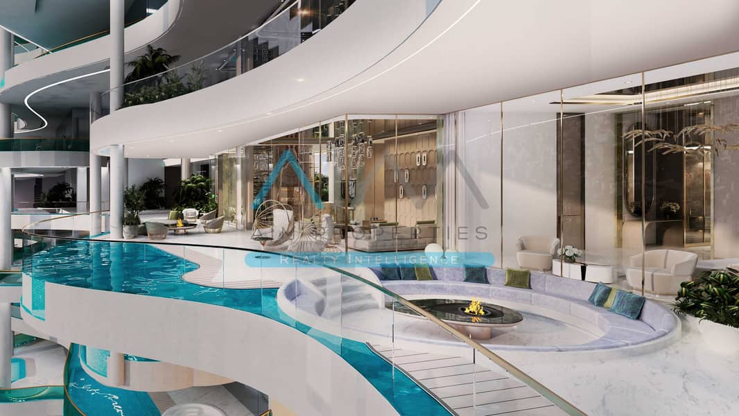 CAVALLI BRANDED INTERIOR 3BR PENTHOUSE BURJ KHALIFA WATERFRONT VIEW