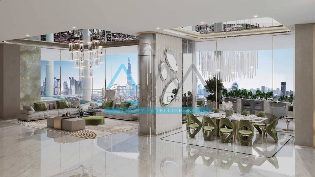 CAVALLI BRANDED INTERIOR 3BR PENTHOUSE BURJ KHALIFA WATERFRONT VIEW - Image 7