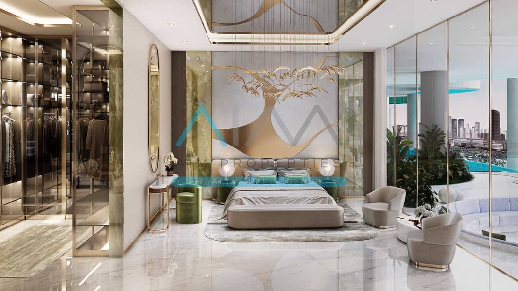 CAVALLI BRANDED INTERIOR 3BR PENTHOUSE BURJ KHALIFA WATERFRONT VIEW - Image 11