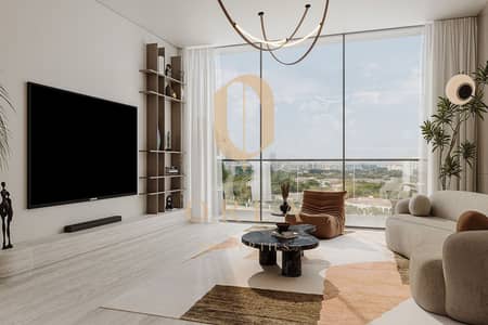 2 Bedroom Flat for Sale in Jumeirah Village Circle (JVC), Dubai - Living View-4. jpg 2 Bedroom Flat for Sale in Jumeirah Village Circle (JVC), Dubai - Living View-4. jpg