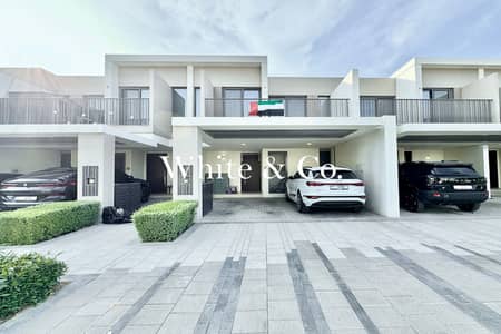 3 Bedroom Townhouse for Rent in Tilal Al Ghaf, Dubai - Single Row Unit | Unfurnished | Landscaped