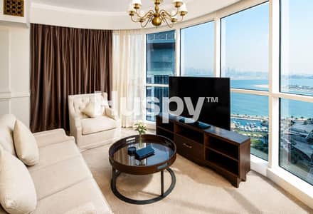 Studio for Rent in Palm Jumeirah, Dubai - Sea View | Open Plan | Infinity Pool