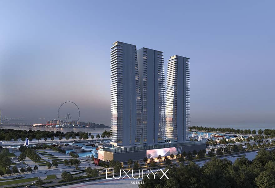 Appartamento a Dubai Harbour,W Residences, 2 camere da letto, 9150000 AED - 15657543 Appartamento a Dubai Harbour,W Residences, 2 camere da letto, 9150000 AED - 15657543