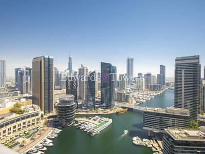 1 Bedroom Flat for Rent in Dubai Marina, Dubai - Full Marina View | One Month Free | Vacant