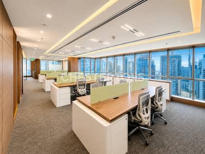 Office for Rent in Jumeirah Lake Towers (JLT), Dubai - No Agent | Premium Fit Out | Furnished | Pantry