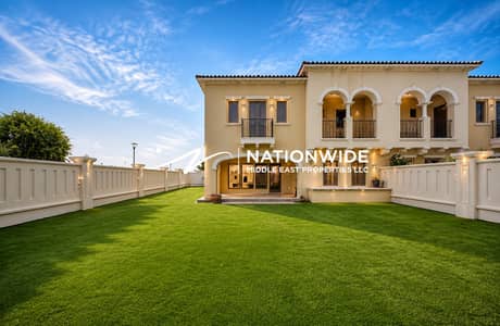 4 Bedroom Townhouse for Sale in Saadiyat Island, Abu Dhabi - Vacant!Huge Garden|Top Community|Full Facilities