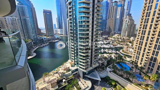 2 Bedroom Apartment for Rent in Dubai Marina, Dubai - Spacious Large Layout with Study | AVAILABLE NOW