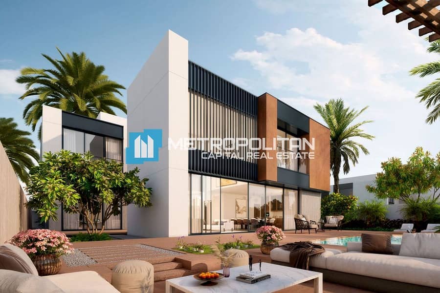 End Unit | Al Sidr | Single Row 4BR+Maid Villa End Unit | Al Sidr | Single Row 4BR+Maid Villa