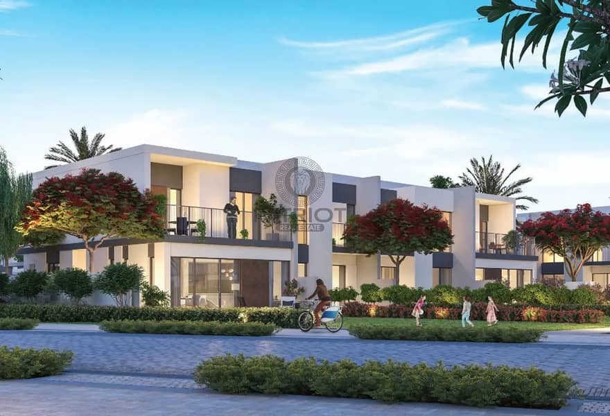 12 Waterfront Living Ready Crystal Lagoon in  Elan Tilal Al Ghaf by Majid Al Futtaim