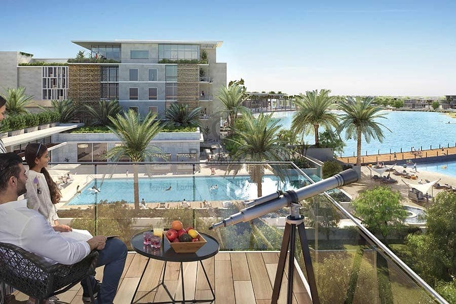 13 Waterfront Living Ready Crystal Lagoon in  Elan Tilal Al Ghaf by Majid Al Futtaim