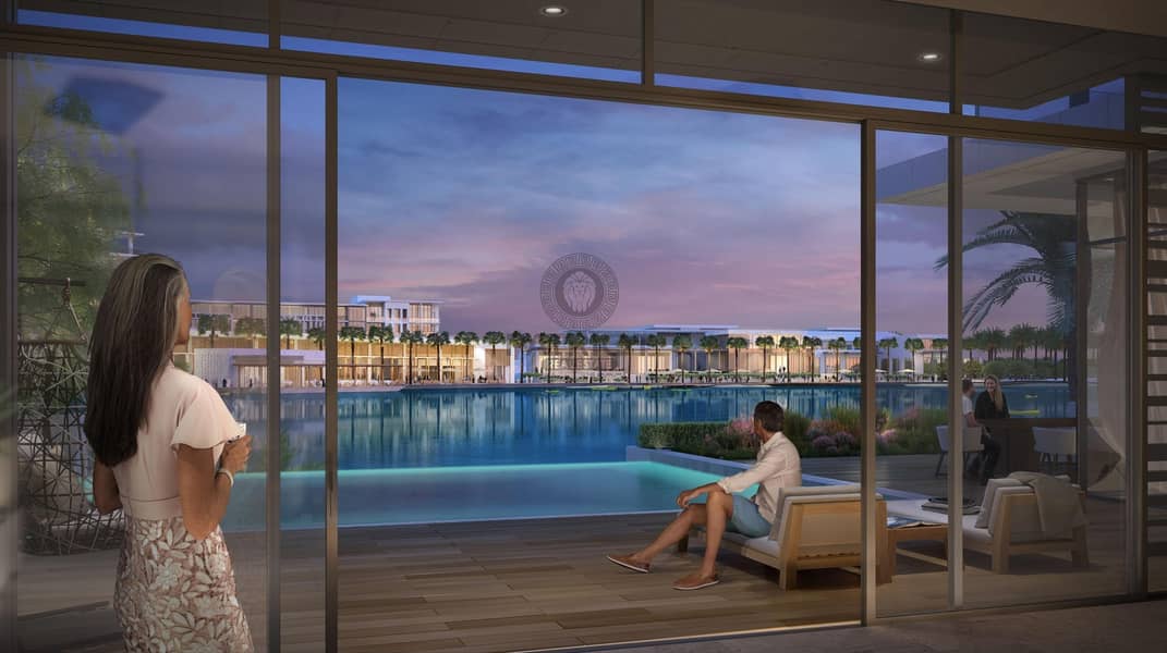 15 Waterfront Living Ready Crystal Lagoon in  Elan Tilal Al Ghaf by Majid Al Futtaim