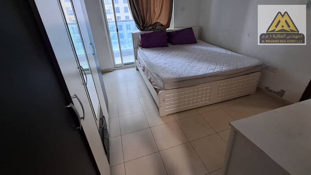 1BR apartment City Tower 2 baths balcony open view 30K unfurnished 32K furnished free parking up to 4 payments prime location ready to move in - View 2