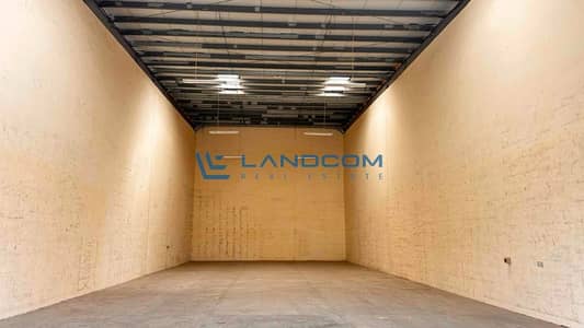 Warehouse for Rent in Dubai Investments Park (DIP), Dubai - Road-Facing Warehouse |15 kW Power | Ideal for Storage, Trading & Light Industrial Use