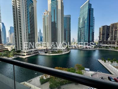 Studio for Rent in Jumeirah Lake Towers (JLT), Dubai - Lake View I Built in Closet I Unfurnished Studio for Rent in Jumeirah Lake Towers (JLT), Dubai - Lake View I Built in Closet I Unfurnished