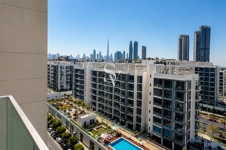 1 Bedroom Apartment for Sale in Meydan, Dubai - Corner Unit | Skyline-Burj View | High Floor