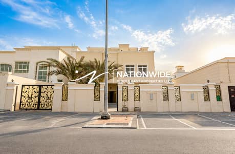 10+ Beds Villa for Sale in Al Shawamekh, Abu Dhabi - Luxurious 12BR| Prime Area |High-End Finishes