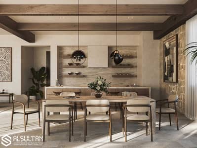 5 Schlafzimmer Villa zum zum Verkauf in Al Hudayriat Island, Abu Dhabi - Heights-Type5-Day-Dining. jpg 5 Schlafzimmer Villa zum zum Verkauf in Al Hudayriat Island, Abu Dhabi - Heights-Type5-Day-Dining. jpg