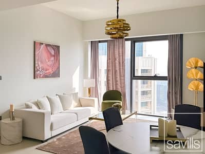 1 Bedroom Flat for Rent in Downtown Dubai, Dubai - Skyline Serenity | High Floor | Fully Furnished 1 Bedroom Flat for Rent in Downtown Dubai, Dubai - Skyline Serenity | High Floor | Fully Furnished