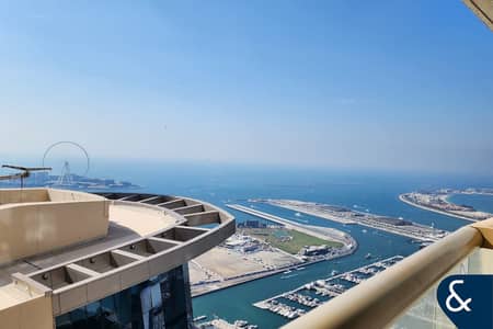 1 Bedroom Apartment for Rent in Dubai Marina, Dubai - Sea View | Furnished | One Bedroom