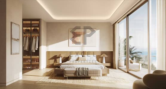 1 habitación Apartamento para en Venta en Dubai Islands, Dubai - SR_Master-Bedroom. jpg 1 habitación Apartamento para en Venta en Dubai Islands, Dubai - SR_Master-Bedroom. jpg