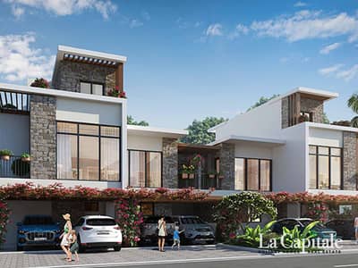 5 Schlafzimmer Townhouse zum zum Verkauf in DAMAC Lagoons, Dubai - Reihenhaus in DAMAC Lagoons，Ibiza, 5 schlafzimmer, 3499999 AED - 15685887