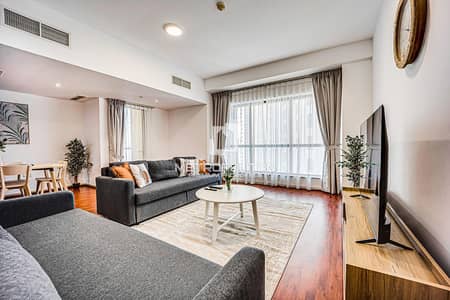 2 Bedroom Apartment for Sale in Jumeirah Beach Residence (JBR), Dubai - Furnished | Partial Sea View | Vacant on Transfer