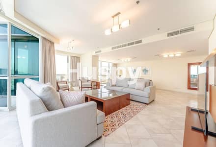 2 Schlafzimmer Wohnung zum zur Miete in Jumeirah Beach Residence (JBR), Dubai - Wohnung in Jumeirah Beach Residence (JBR)，Al Fattan Marine Towers，Al Fattan Marine Tower, 2 schlafzimmer, 200000 AED - 15689066