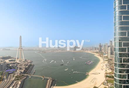3 Bedroom Apartment for Rent in Dubai Marina, Dubai - High Floor | Full Sea and Marina View | Furnished