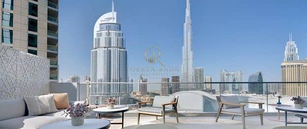 فلیٹ 1 غرفة نوم للبيع في وسط مدينة دبي، دبي - Burj Lake - Address Downtown Hotel. jpg