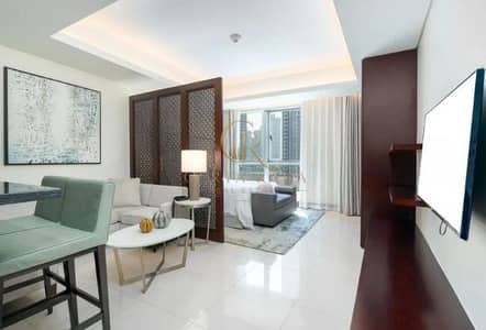 Studio de  à à louer à Downtown Dubai, Dubai - Studio 2011 - Hall Way. jpg