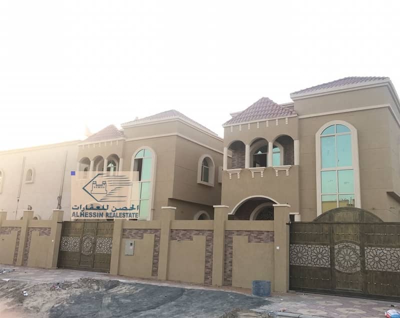 A new villa for sale in Ajman Al Mowaihat 2, on free hold and open to any nationalities - very good price
