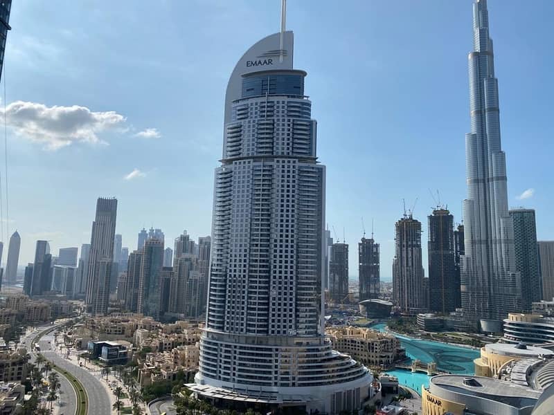 Full Burj And Fountain View| 1 Bed Luxurious Hotel Apartment