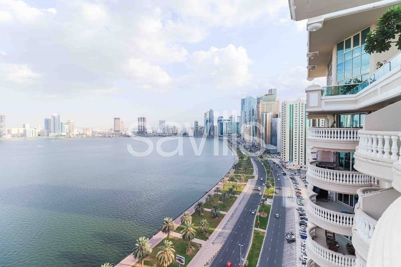 Riviera luxurious apartment with full Al Buhairah view Riviera luxurious apartment with full Al Buhairah view