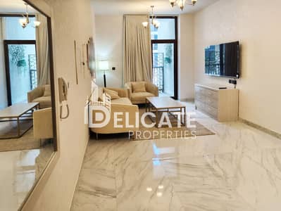 2 Schlafzimmer Wohnung zum zur Miete in Dubai South, Dubai - Living Room 1-1. jpg 2 Schlafzimmer Wohnung zum zur Miete in Dubai South, Dubai - Living Room 1-1. jpg