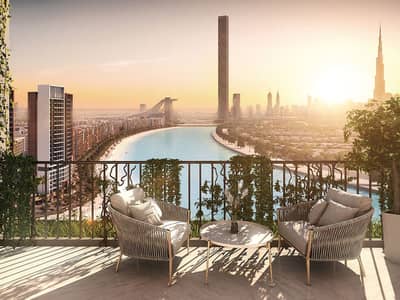 1 habitación Apartamento para en Venta en Meydan, Dubai - Untitled1_0002_Riviera Phase4_Balcony View 03. jpg. jpg. jpeg
