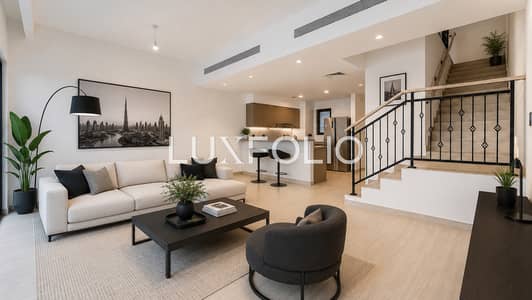 4 Bedroom Townhouse for Rent in DAMAC Lagoons, Dubai - Unfurnished | Back to Back | Multiple Cheques