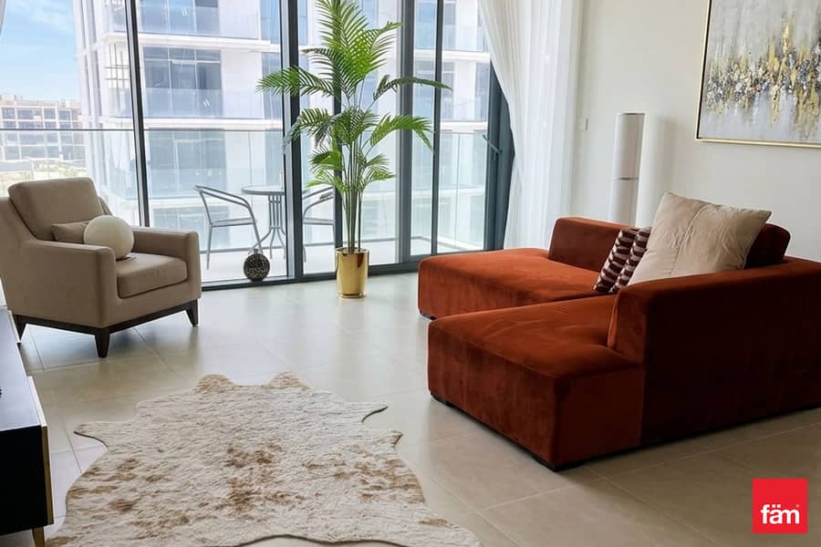 4th Floor | Fitted | Canal Pool/Burj Khalifa View
